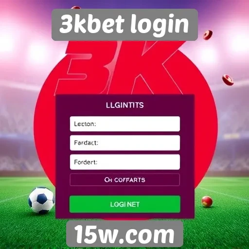Como acessar o site 3kbet login facilmente