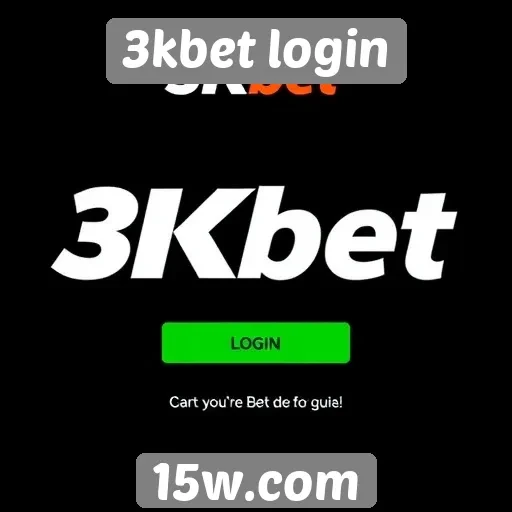 Guia completo sobre o processo de login no 3kbet
