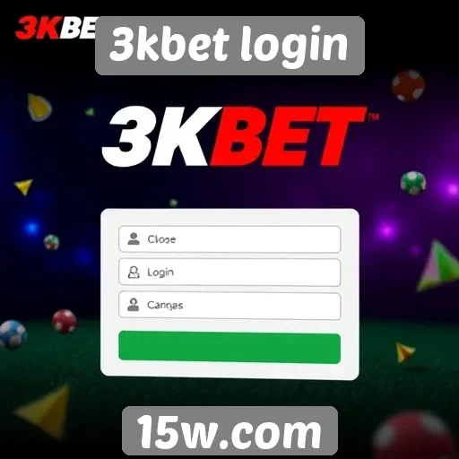 Acesso e funcionalidade do site 3kbet login