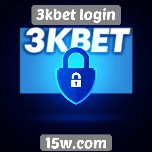 Recursos de segurança do 3kbet durante o login