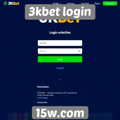 Experiência do usuário no registro do 3kbet